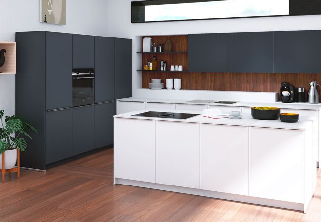 Küche mit Kochinsel